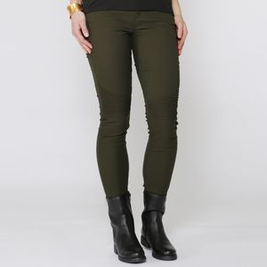 prAna Brenna Moto Pant, Deep Olive Green, Size 4